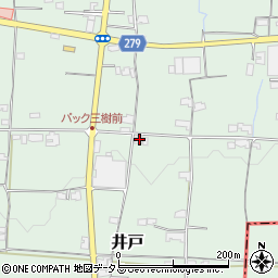 香川県木田郡三木町井戸1219周辺の地図