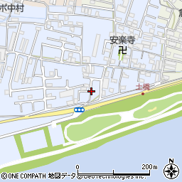 善明寺北島線周辺の地図