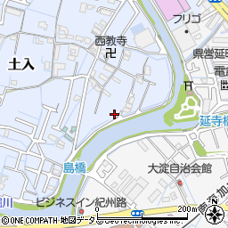 和歌山県和歌山市土入109-8周辺の地図