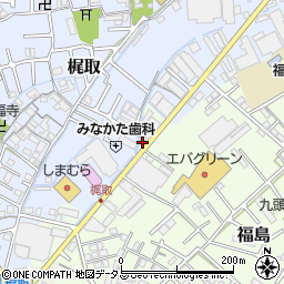 和歌山県和歌山市福島615周辺の地図