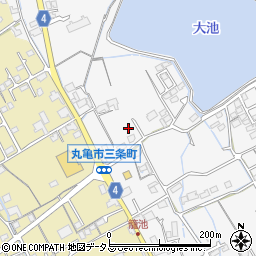 香川県丸亀市郡家町2301-6周辺の地図
