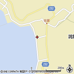 香川県三豊市詫間町生里632周辺の地図