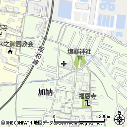 和歌山県和歌山市加納21周辺の地図