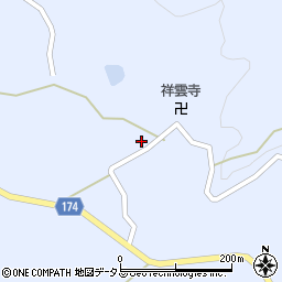 愛媛県越智郡上島町岩城3026周辺の地図