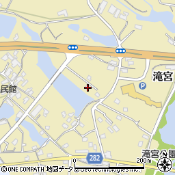 香川県綾歌郡綾川町滝宮1696-21周辺の地図