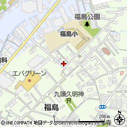 和歌山県和歌山市福島122周辺の地図