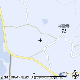 愛媛県越智郡上島町岩城3035周辺の地図