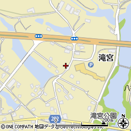 香川県綾歌郡綾川町滝宮1702周辺の地図
