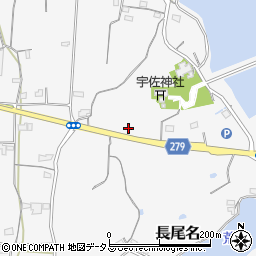 香川県さぬき市長尾名1640周辺の地図
