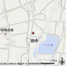 香川県木田郡三木町田中3622周辺の地図