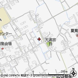 香川県丸亀市郡家町1142-5周辺の地図