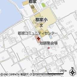 香川県丸亀市郡家町814-1周辺の地図
