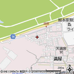 和歌山県和歌山市満屋178周辺の地図
