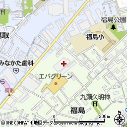 和歌山県和歌山市福島111周辺の地図