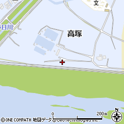 和歌山県岩出市高塚577周辺の地図