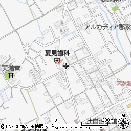 香川県丸亀市郡家町1473-9周辺の地図