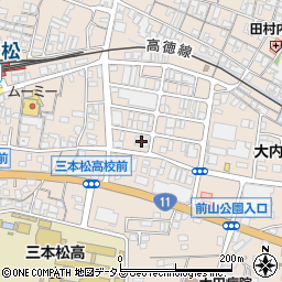 赤澤眼科医院周辺の地図