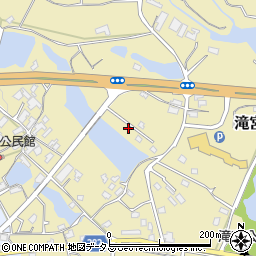 香川県綾歌郡綾川町滝宮1696周辺の地図