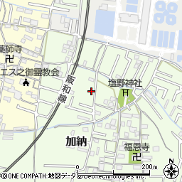 和歌山県和歌山市加納27周辺の地図