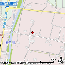香川県高松市西植田町1086周辺の地図