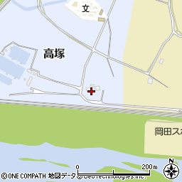 和歌山県岩出市高塚605周辺の地図