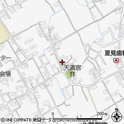 香川県丸亀市郡家町1154-2周辺の地図