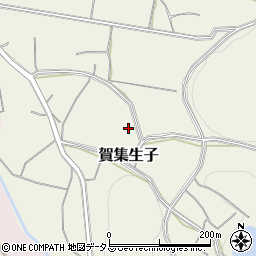 兵庫県南あわじ市賀集生子794周辺の地図