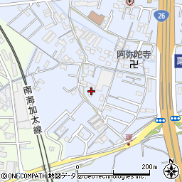 和歌山県和歌山市粟119周辺の地図