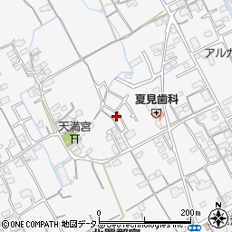 香川県丸亀市郡家町1483-6周辺の地図