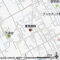 香川県丸亀市郡家町1476周辺の地図