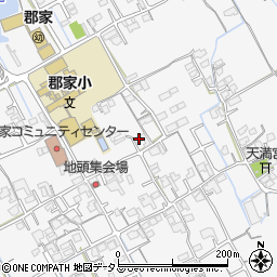 香川県丸亀市郡家町1190周辺の地図
