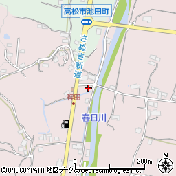 香川県高松市西植田町1016周辺の地図