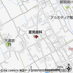 香川県丸亀市郡家町1476-3周辺の地図