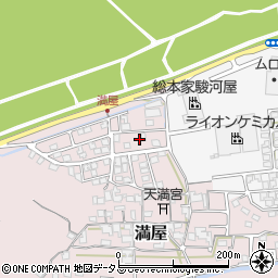 和歌山県和歌山市満屋187周辺の地図