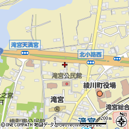 香川県綾歌郡綾川町滝宮297周辺の地図