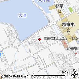 香川県丸亀市郡家町758-9周辺の地図