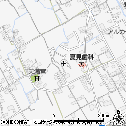 香川県丸亀市郡家町1483-5周辺の地図