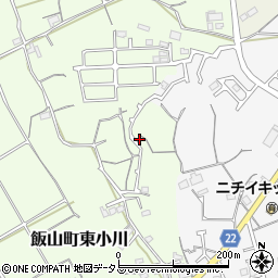 香川県丸亀市飯山町東小川1368-8周辺の地図