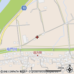 和歌山県紀の川市遠方周辺の地図