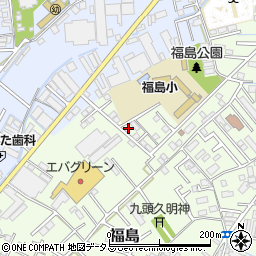 和歌山県和歌山市福島121周辺の地図