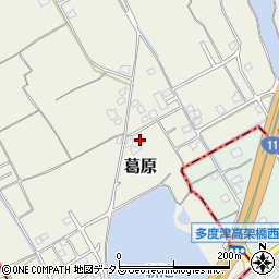 香川県仲多度郡多度津町葛原25周辺の地図