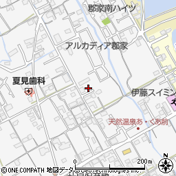 香川県丸亀市郡家町1437周辺の地図