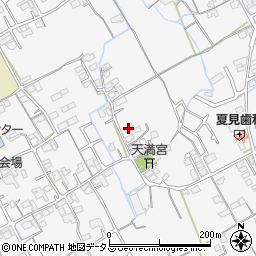 香川県丸亀市郡家町1145-1周辺の地図