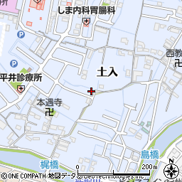 和歌山県和歌山市土入220-60周辺の地図
