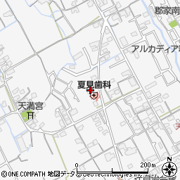 香川県丸亀市郡家町1476-1周辺の地図