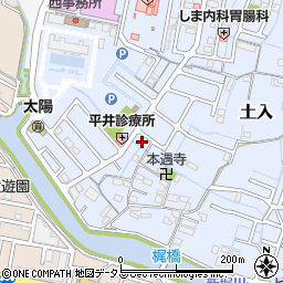 和歌山県和歌山市土入220-11周辺の地図
