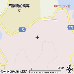 愛媛県越智郡上島町弓削日比248周辺の地図
