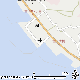江田島宮之原簡易郵便局周辺の地図
