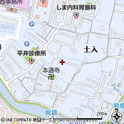 和歌山県和歌山市土入220-73周辺の地図