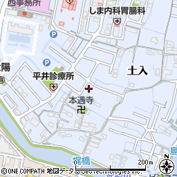 和歌山県和歌山市土入220-48周辺の地図
